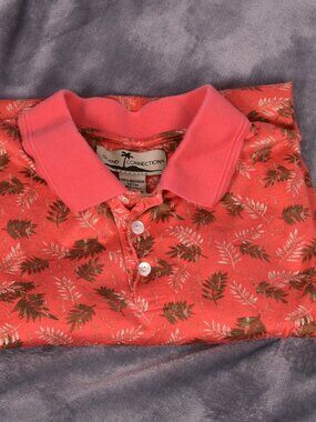Island Connection Honolulu Polo Size Large